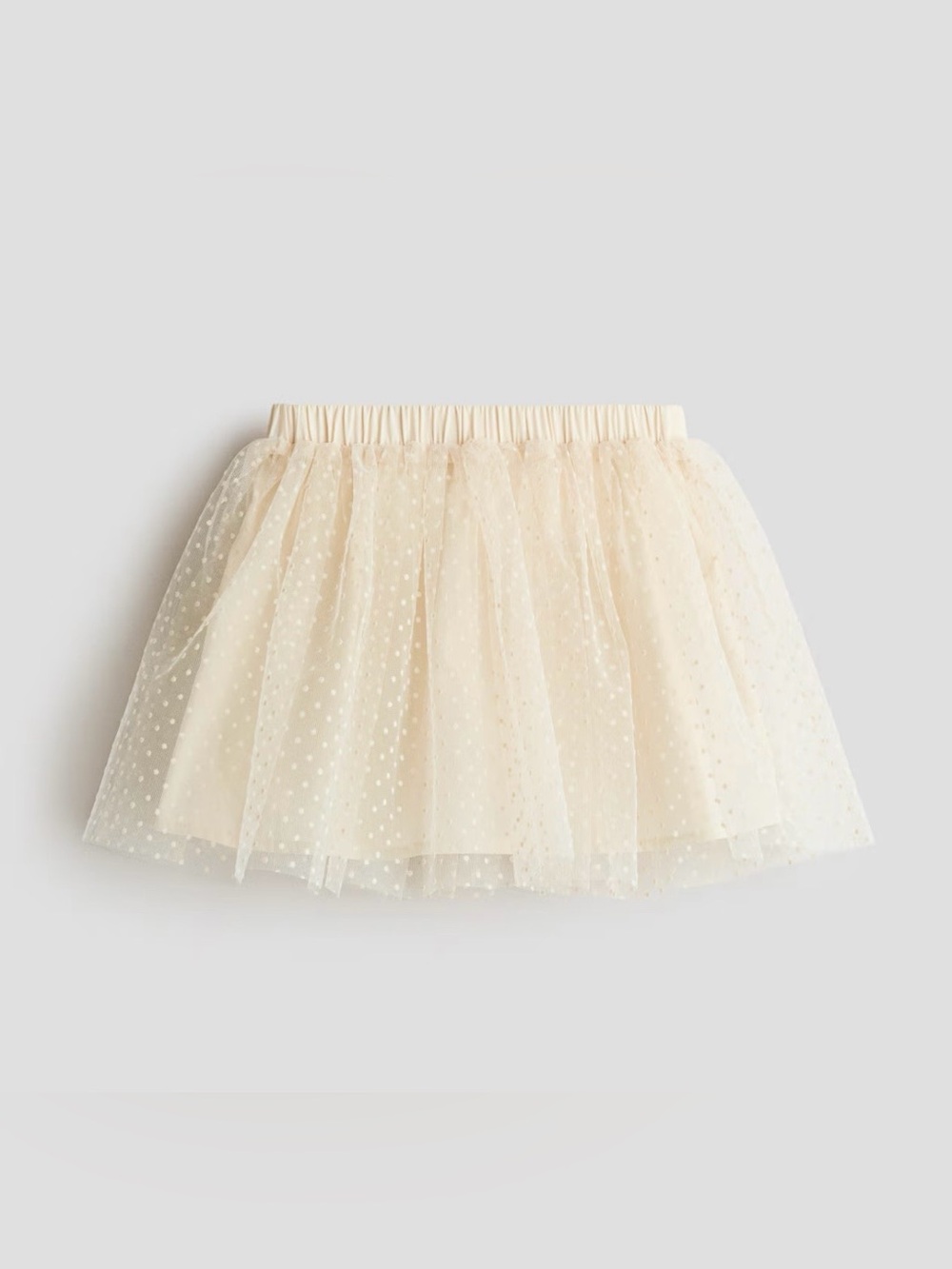 Girls New Flock Print Polka Dot Tulle Skirt Size 2T NWT